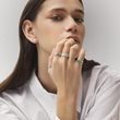 PEČATNÝ PRSTEŇ Z BIELEHO ZLATA S DIAMANTOM - PRSTENE DIAMANT - PRSTENE