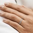 WOMEN'S DIAMOND RING IN WHITE GOLD - WOMEN'S WEDDING RINGS - WEDDING RINGS