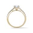 DIAMOND ENGAGEMENT RING IN 14K YELLOW GOLD - ENGAGEMENT DIAMOND RINGS - ENGAGEMENT RINGS