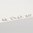 BRILLIANT DIAMOND STUD EARRINGS IN ROSE GOLD - DIAMOND STUD EARRINGS - EARRINGS