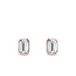 LAB GROWN DIAMOND STUDS IN ROSE GOLD - DIAMOND STUD EARRINGS - EARRINGS