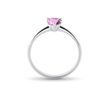 HERZRING MIT ROSA SAPHIR - SAPHIRVERLOBUNGSRINGE - VERLOBUNGSRINGE