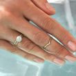 BAGUE EN OR JAUNE ET PERLE D'EAU DOUCE - BAGUES EN PERLES - PERLES