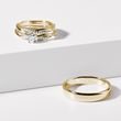 CLASSIC WEDDING SET IN GOLD - YELLOW GOLD WEDDING SETS - WEDDING RINGS