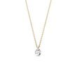 DANCING DIAMOND NECKLACE IN YELLOW GOLD - DIAMOND NECKLACES - NECKLACES