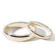 ENSEMBLE D'ALLIANCES EN OR JAUNE AVEC DIAMANTS LATÉRAUX - ENSEMBLE D’ALLIANCES EN OR JAUNE - ALLIANCES DE MARIAGE