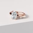 RING MIT 2 CT LABORDIAMANT IM OLD MINE SCHLIFF IN ROSÉGOLD - RINGE MIT LAB GROWN DIAMANTEN - VERLOBUNGSRINGE