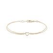HERZARMBAND MIT DIAMANTEN IN GELBGOLD - ARMBÄNDER MIT DIAMANTEN - ARMBÄNDER