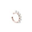 SINGLE PEARL EAR CUFF IN 14K ROSE GOLD - EAR CUFFS - EARRINGS