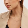 COLLIER INFINITY EN OR ROSE 14CT - COLLIERS AVEC DIAMANTS - COLLIERS