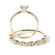 ELEGANT WEDDING AND ENGAGEMENT RINGS IN GOLD - ENGAGEMENT AND WEDDING MATCHING SETS - ENGAGEMENT RINGS