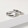 ORIGINELLE MILLGRIFF-TRAURINGE IN 14KT WEISSGOLD - WEISSGOLDENE TRAURINGE IM SET - TRAURINGE