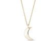 COLLIER EN OR JAUNE AVEC PENDENTIF CROISSANT DE LUNE - COLLIERS EN OR JAUNE - COLLIERS