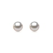 Weißgold-Ohrringe mit Akoya-Perlen