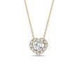 HERZ-HALSKETTE MIT DIAMANTEN IN GELBGOLD - KETTEN MIT DIAMANTEN - KETTEN
