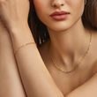 HEART LINK GOLD BRACELET - YELLOW GOLD BRACELETS - BRACELETS