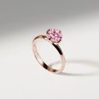 ROSE GOLD 1CT PINK DIAMOND ENGAGEMENT RING - RINGS WITH LAB-GROWN DIAMONDS - ENGAGEMENT RINGS