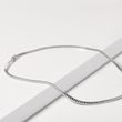 DIAMOND TENNIS NECKLACE IN WHITE GOLD - DIAMOND NECKLACES - NECKLACES