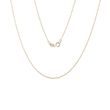 ROLO 30 CHAIN IN GOLD, 42 CM LONG - GOLD CHAINS - NECKLACES