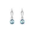 SWISS TOPAZ AND DIAMOND WHITE GOLD EARRINGS - TOPAZ EARRINGS{% if category.pathNames[0] != product.category.name %} - {% endif %}