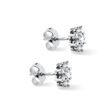 OHRRINGE FÜR DAMEN AUS WEISSGOLD MIT DIAMANT IM RUNDSCHLIFF - OHRRINGE DIAMANT - OHRRINGE