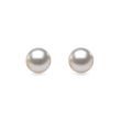 EARRINGS WITH AKOYA PEARLS IN WHITE GOLD - PEARL EARRINGS - PEARL JEWELRY