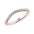 ROSÉGOLD EHERING MIT DIAMANTEN - TRAURINGE FÜR DAMEN{% if category.pathNames[0] != product.category.name %} - {% endif %}