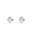 CLASSIC GOLD DIAMOND STUDS - DIAMOND STUD EARRINGS - EARRINGS