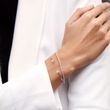 Diamond tennis bracelet in 14k white gold