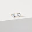 LAB-GROWN DIAMOND STUD EARRINGS IN YELLOW GOLD - DIAMOND STUD EARRINGS - EARRINGS