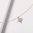 POLARIS STAR DIAMOND YELLOW GOLD NECKLACE - DIAMOND NECKLACES - NECKLACES