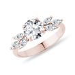 1CT LAB GROWN DIAMOND ENGAGEMENT RING IN ROSE GOLD - RINGS WITH LAB-GROWN DIAMONDS - ENGAGEMENT RINGS