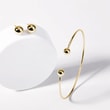 Flexi-Armband in Gelbgold