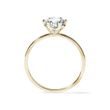 VERLOBUNGSRING AUS GELBGOLD MIT 1 CT DIAMOND - VERLOBUNGSRINGE MIT BRILLANT - VERLOBUNGSRINGE