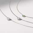1 CT DIAMANTANHÄNGER IN WEISSGOLD - KETTEN MIT DIAMANTEN - KETTEN