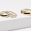 HIS AND HERS CLASSIC YELLOW GOLD WEDDING RING SET - YELLOW GOLD WEDDING SETS - WEDDING RINGS