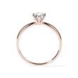 HALF-CARAT LAB DIAMOND ENGAGEMENT RING IN ROSE GOLD - RINGS WITH LAB-GROWN DIAMONDS - ENGAGEMENT RINGS