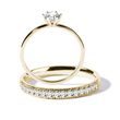 ENGAGEMENT AND WEDDING RING SET IN 14K GOLD - ENGAGEMENT AND WEDDING MATCHING SETS - ENGAGEMENT RINGS