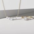LUXURY DIAMOND NECKLACE IN YELLOW GOLD - DIAMOND NECKLACES - NECKLACES