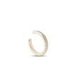 SINGLE NÁUŠNICE EAR CUFF S DIAMANTY VE ŽLUTÉM ZLATĚ - NÁUŠNICE EAR CUFF - NÁUŠNICE