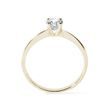 GELBGOLDRING MIT IM LABOR GEZÜCHTETEM DIAMANTEN - RINGE MIT LAB GROWN DIAMANTEN - VERLOBUNGSRINGE