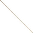 LADIES 50 CM ROLO CHAIN NECKLACE IN GOLD - GOLD CHAINS - NECKLACES