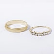 MEN'S RING IN SANDBLASTED YELLOW GOLD - RINGS FOR HIM - 