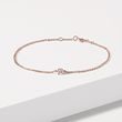 KINDERARMBAND MIT MORGANIT IN ROSEGOLD - KINDER ARMBÄNDER - ARMBÄNDER