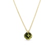 GOLDKETTE MIT MOLDAVIT - KETTEN MIT MOLDAVIT - KETTEN
