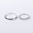 WEDDING RING 3 MM IN WHITE GOLD - RINGS FOR HIM - 