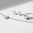 EXQUISITE OVAL DIAMOND RING IN WHITE GOLD - DIAMOND ENGAGEMENT RINGS - ENGAGEMENT RINGS