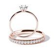 ENGAGEMENT AND WEDDING RING SET IN ROSE GOLD - ENGAGEMENT AND WEDDING MATCHING SETS - ENGAGEMENT RINGS