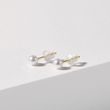 MINIMALIST YELLOW GOLD PEARL STUDS - PEARL EARRINGS - PEARL JEWELLERY