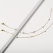 BRACELET EN OR JAUNE AVEC SON DIAMANT SOLITAIRE - BRACELETS AVEC DIAMANTS - BRACELETS